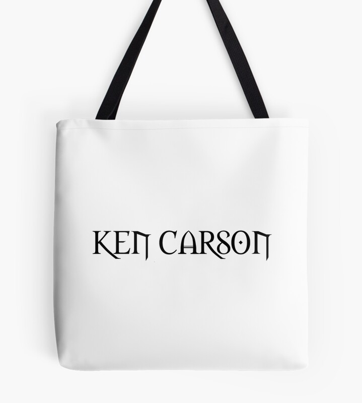 Black Logo Tote Bag | Ken Carson Shop